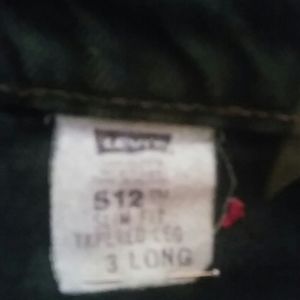 Levi vintage tapered jeans.